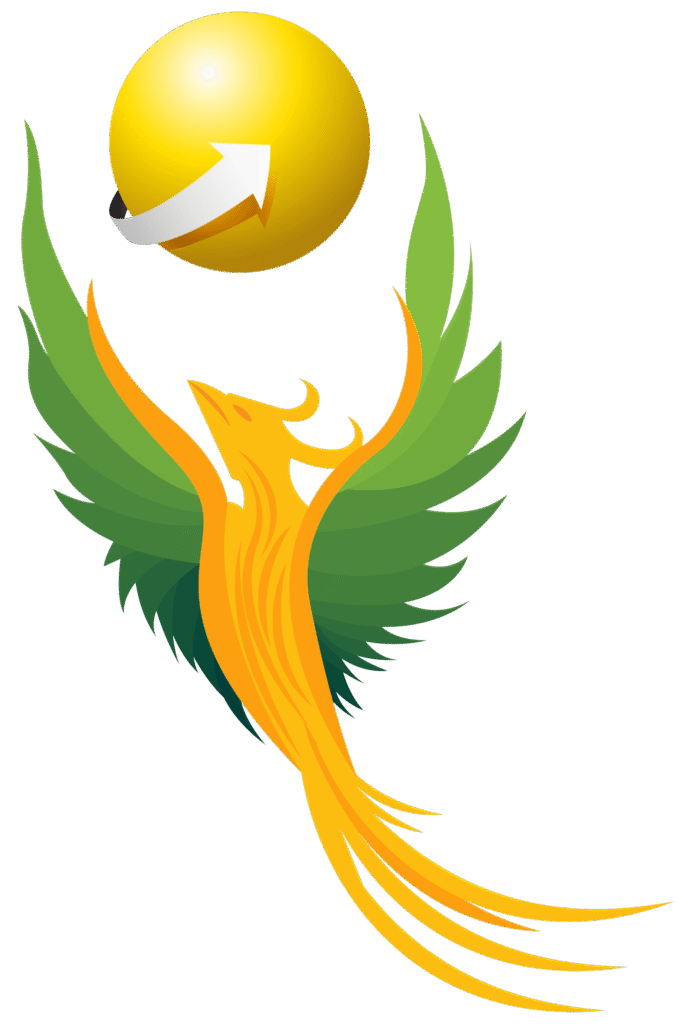 pheonix with globe scaled