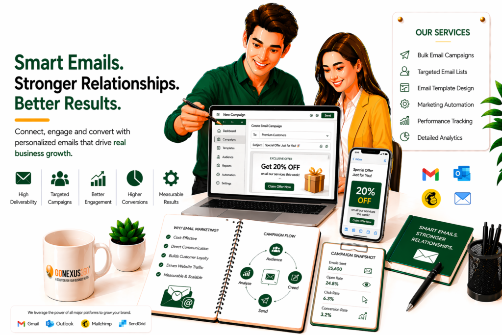 gn360 email marketing page title image