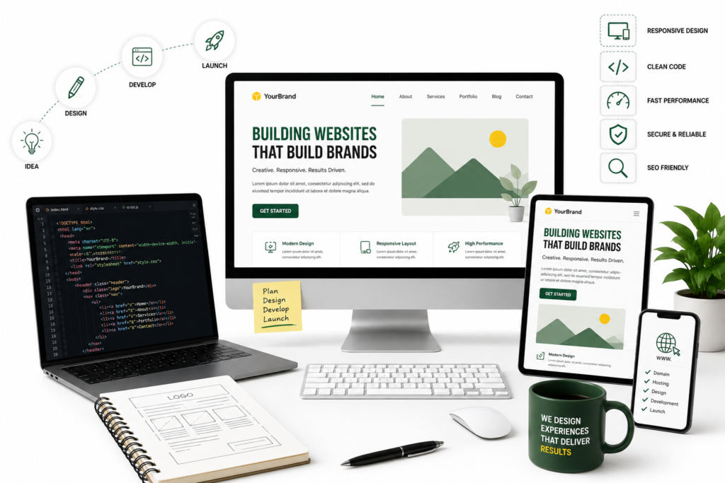 gn360 website development generic